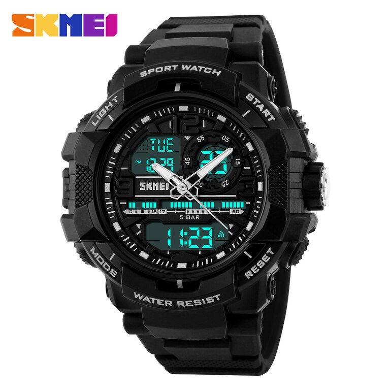 Skmei 1164 Sports Men's Watches Top Brand Luxury Military Quartz Watch Men Waterproof S Shock Clock Relogio Masculino